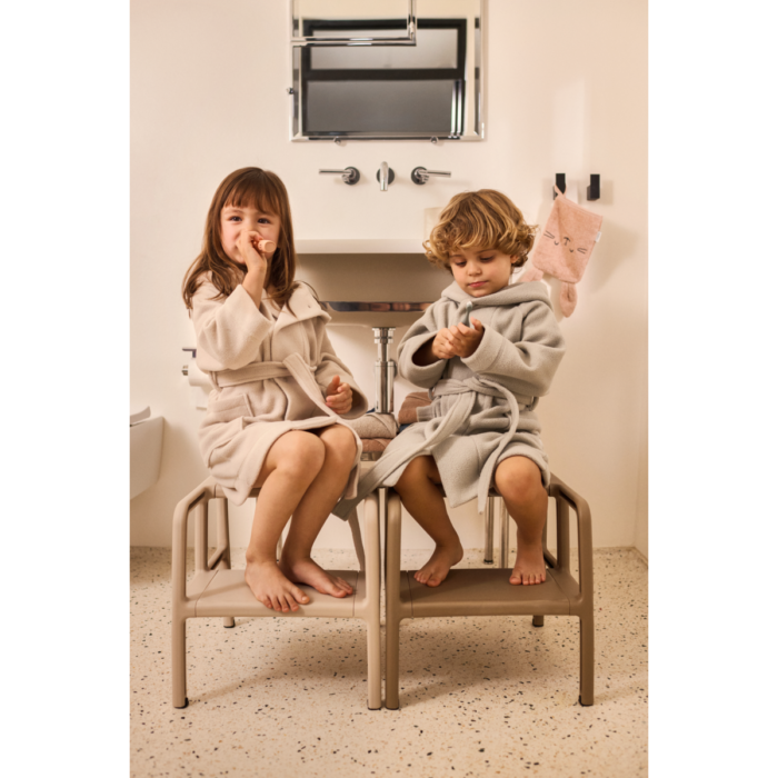 Melanie 2-Step Stool - Sandy - Liewood