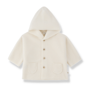 Menton Hooded Jacket - Ecru - 1+ In The Family