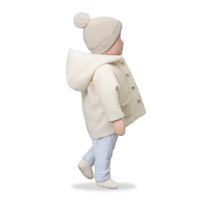 Menton Hooded Jacket - Ecru - 1+ In The Family