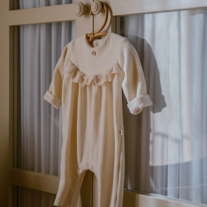Merignac Jumpsuit - Ecru - 1+ In The Family Merignac Jumpsuit - Ecru - 1+ In The Family