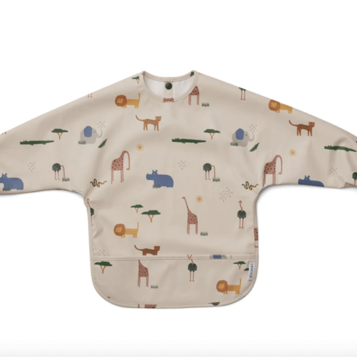 Merle Cape Bib - Safari sandy mix - Liewood