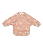 Merle Printed Cape Bib - Sweethearts / Pale tuscany - Liewood