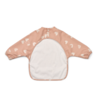 Merle Printed Cape Bib - Sweethearts / Pale tuscany - Liewood