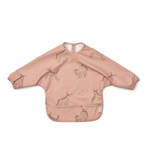Merle Printed Cape Bib - Unicorn / Pale tuscany - Liewood