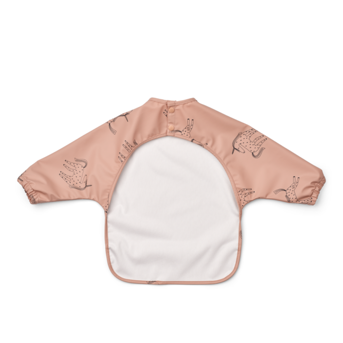 Merle Printed Cape Bib - Unicorn / Pale tuscany - Liewood