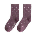 Metallic Heart Socks - Daily Brat
