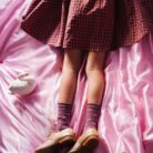 Metallic Heart Socks - Daily Brat