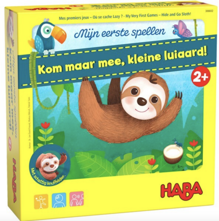 Mijn eerste spellen 2+ - Kom maar mee Luiaard - Haba