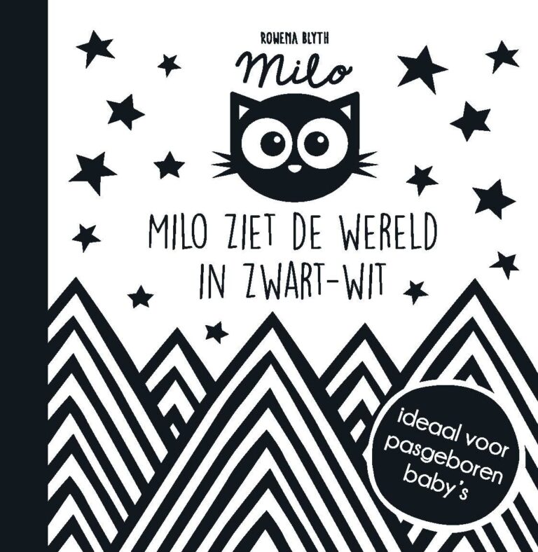 Milo ziet de werel in zwart wit - Rowena Blyth