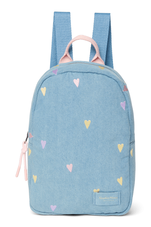 Mini Denim Color Hearts Rugzak - Studio Noos