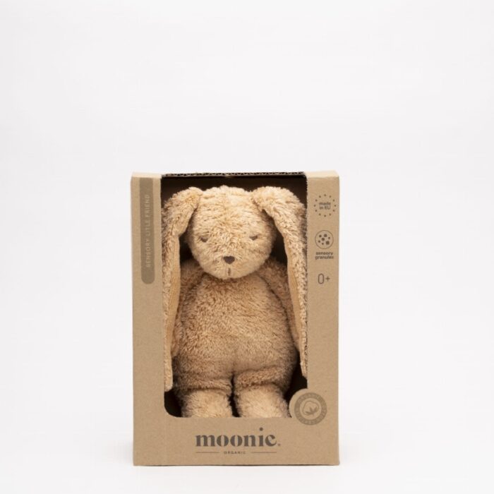 Mini Sensory Bunny Cappuccino - Moonie