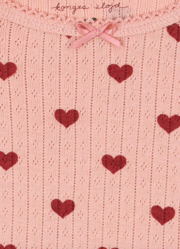 Minnie Blouse Gots - Amour Rouge - Konges Slojd Minnie Blouse Gots - Amour Rouge - Konges Slojd