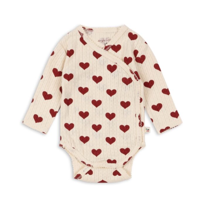 Minnie Body Gots - Amour Rouge - Konges Slojd Minnie Body Gots - Amour Rouge - Konges Slojd