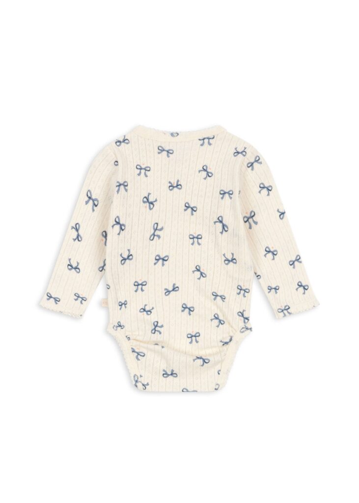 Minnie Newborn Body - Bow Bleu - Konges Slojd Minnie Newborn Body - Bow Bleu - Konges Slojd