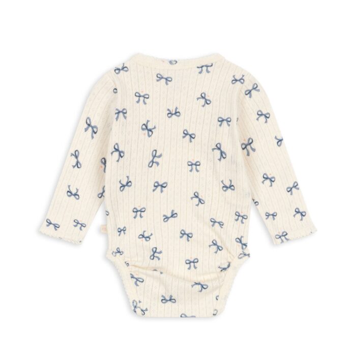 Minnie Newborn Body - Bow Bleu - Konges Slojd Minnie Newborn Body - Bow Bleu - Konges Slojd