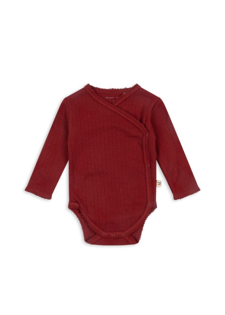 Minnie Newborn Body - Red Dahlia - Konges Slojd Minnie Newborn Body - Red Dahlia - Konges Slojd