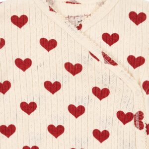 Minnie Newborn Onesie Gots - Amour Rouge - Konges Slojd