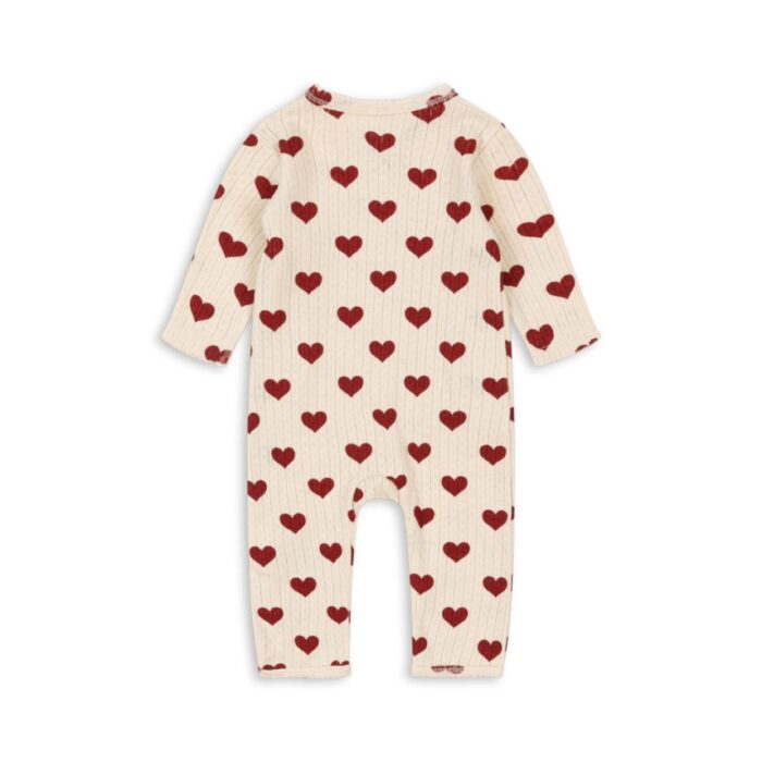 Minnie Newborn Onesie Gots - Amour Rouge - Konges Slojd
