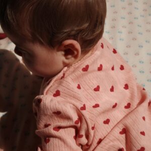 Minnie Onesie Gots - Amour Rose - Konges Slojd