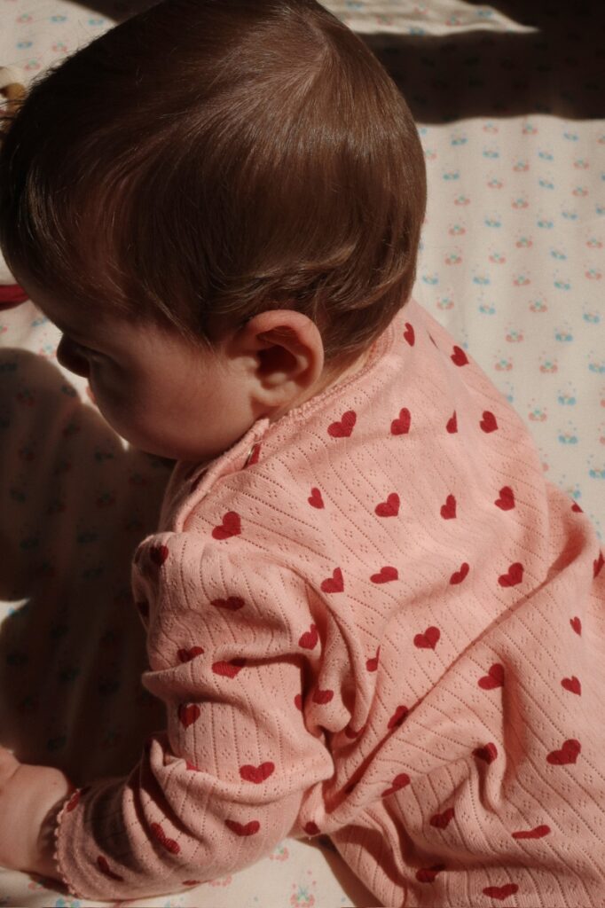 Minnie Onesie Gots - Amour Rose - Konges Slojd