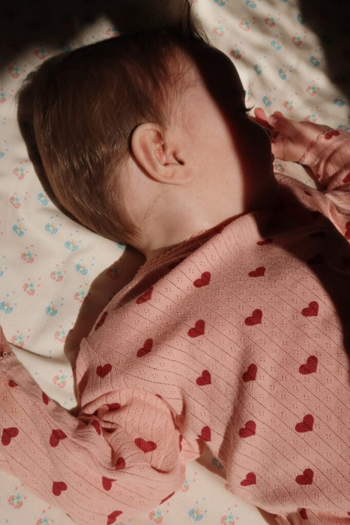 Minnie Onesie Gots - Rose Red - Konges Slojd