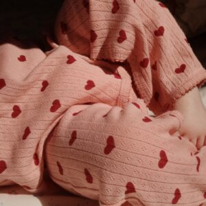 Minnie Onesie Gots - Rose Red - Konges Slojd