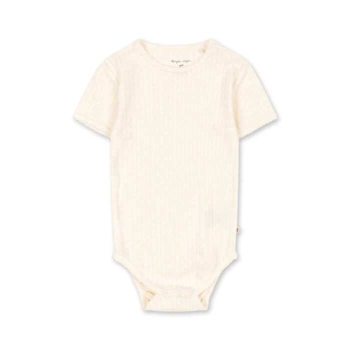 Minnie Short Sleeve Body - Antique White - Konges Slojd Minnie Short Sleeve Body - Antique White - Konges Slojd