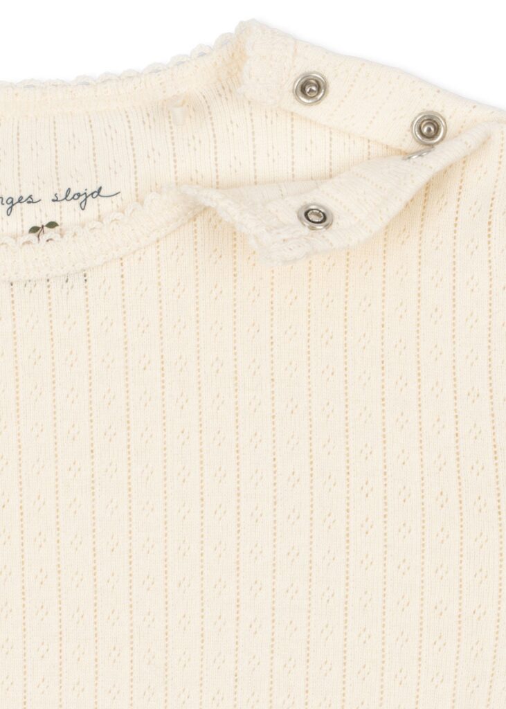 Minnie Short Sleeve Body - Antique White - Konges Slojd Minnie Short Sleeve Body - Antique White - Konges Slojd