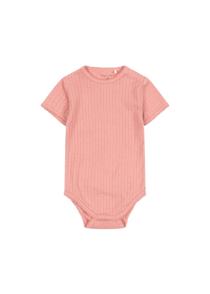 Minnie Short Sleeve Body - Rosette - Konges Slojd