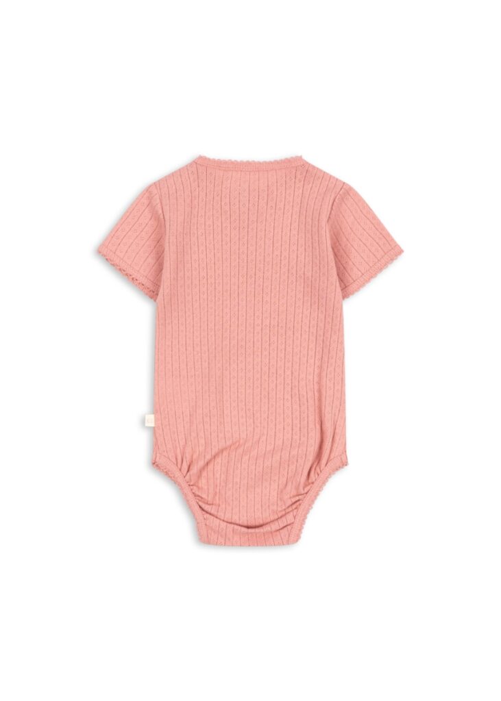 Minnie Short Sleeve Body - Rosette - Konges Slojd Minnie Short Sleeve Body - Rosette - Konges Slojd