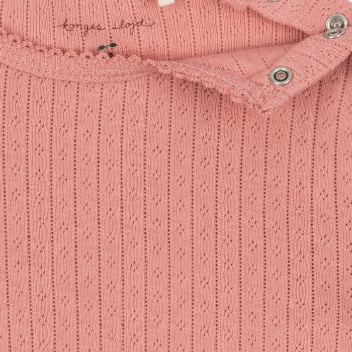 Minnie Short Sleeve Body - Rosette - Konges Slojd