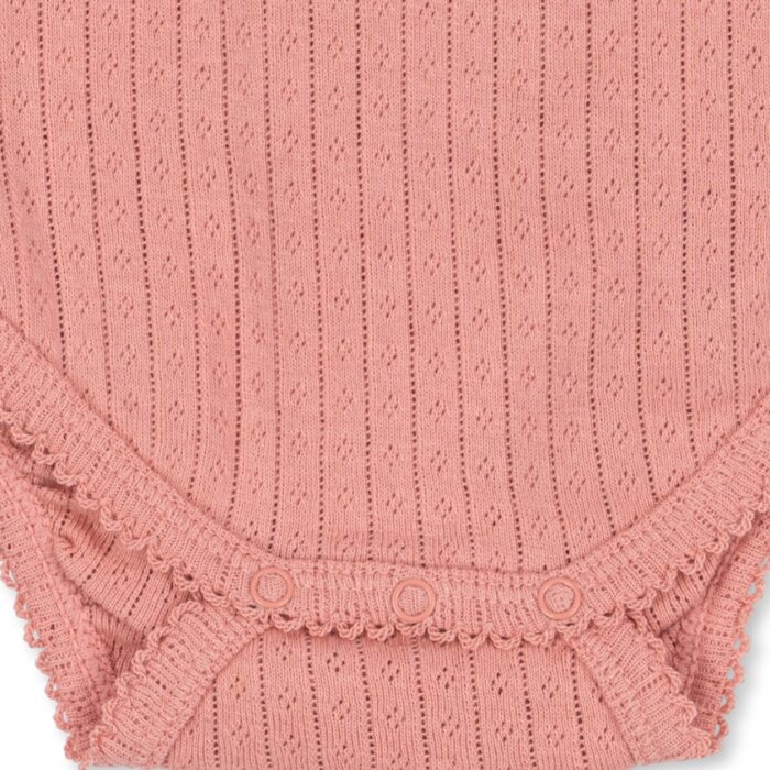 Minnie Short Sleeve Body - Rosette - Konges Slojd
