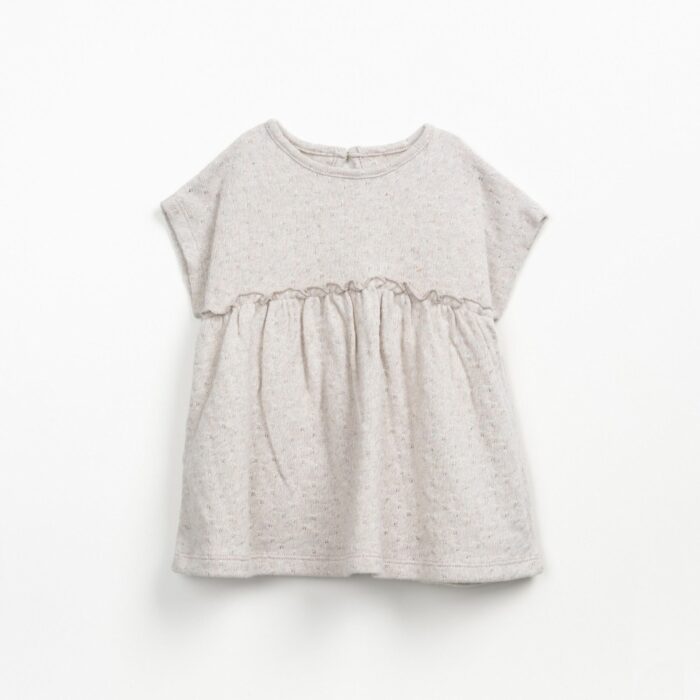 Mixed Dress - Beige - Play Up Mixed Dress - Beige - Play Up