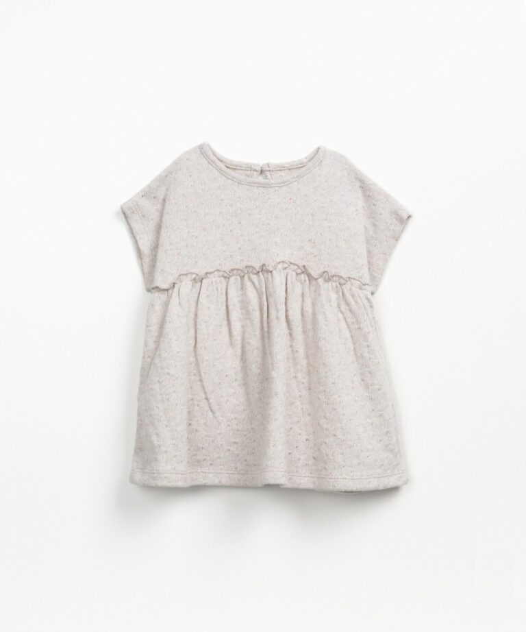 Mixed Dress - Beige - Play Up