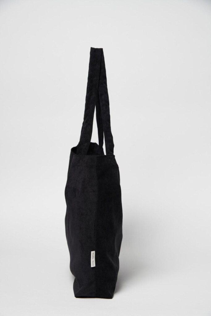Mom Bag - All Black Rib - Studio Noos Mom Bag - All Black Rib - Studio Noos