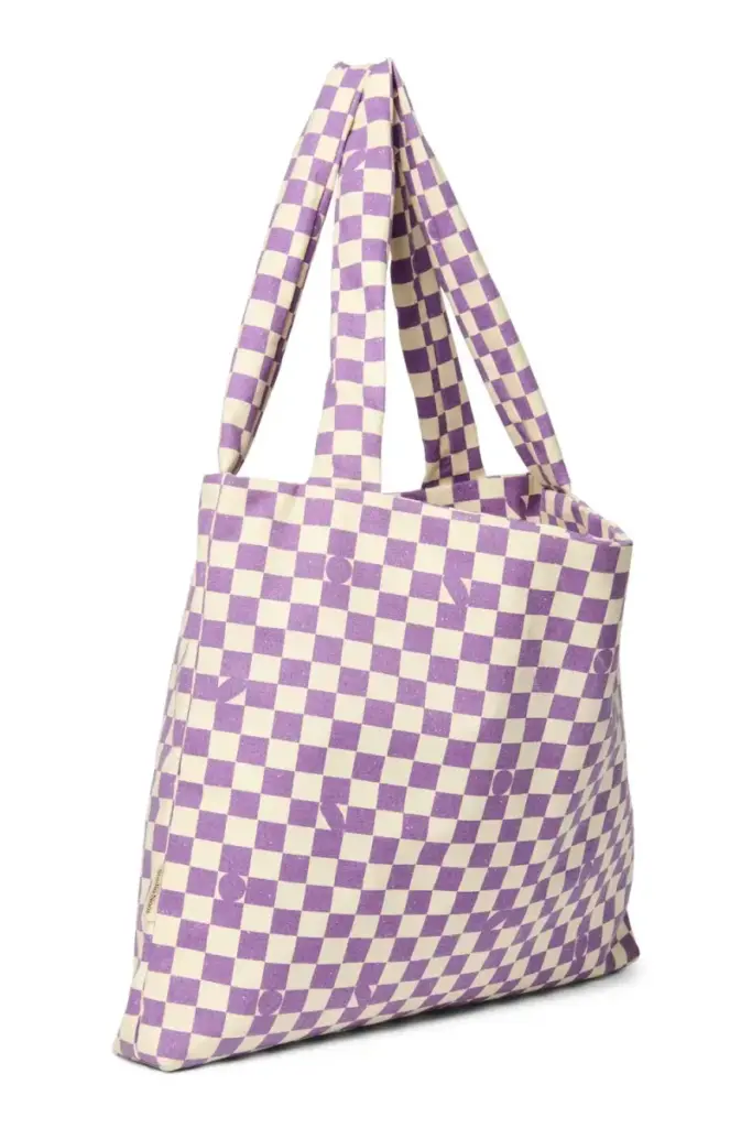 Mom Bag - Hay Checkerboard Violet - Studio Noos
