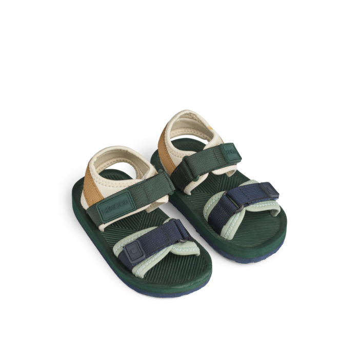 Monty Sandals - Hunter green mix - Liewood Monty Sandals - Hunter green mix - Liewood