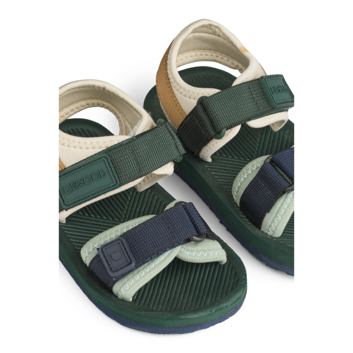 Monty Sandals - Hunter green mix - Liewood Monty Sandals - Hunter green mix - Liewood