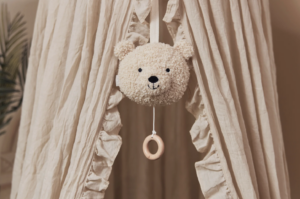 Muziekhanger Teddy Bear - Natural - Jollein Muziekhanger Teddy Bear - Natural - Jollein