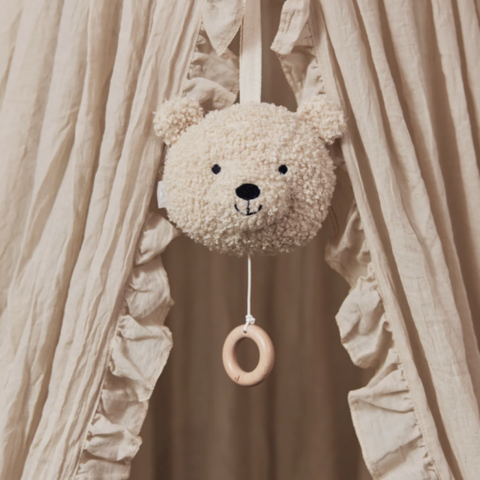 Muziekhanger Teddy Bear - Natural - Jollein