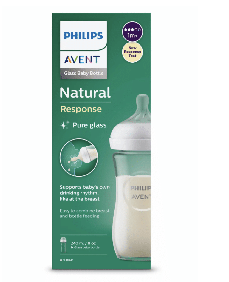 Natural 3.0 Glazen Zuigfles 240 ml - Avent Natural 3.0 Glazen Zuigfles 240 ml - Avent