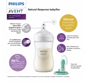 Natural 3.0 Zuigfles - 260 ml DUO - Avent Natural 3.0 Zuigfles - 260 ml DUO - Avent