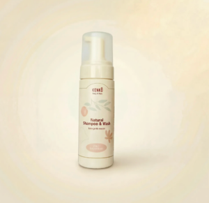 Natural Shampoo & Wash Mousse - Baby & Kids - Kenko