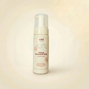 Natural Shampoo & Wash Mousse - Baby & Kids - Kenko