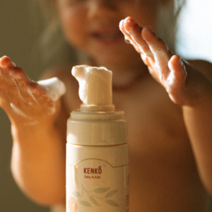 Natural Shampoo & Wash Mousse - Baby & Kids - Kenko