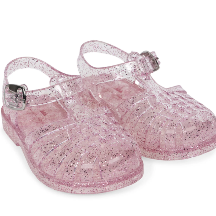 Nea Sandal - Glitter Rose - Konges Slojd Nea Sandal - Glitter Rose - Konges Slojd