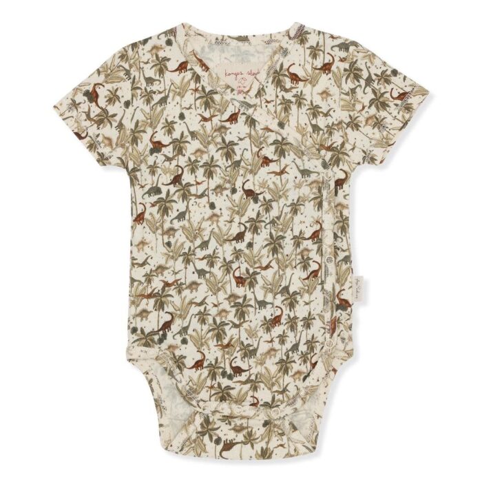 Newborn Body Short Sleeve - Dino - Konges Slojd Newborn Body Short Sleeve - Dino - Konges Slojd
