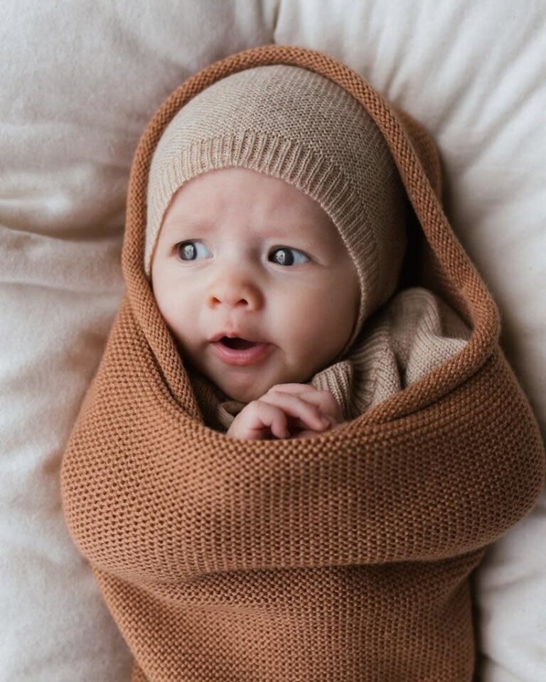 Newborn Bonnet Dolly - Sand - HVID