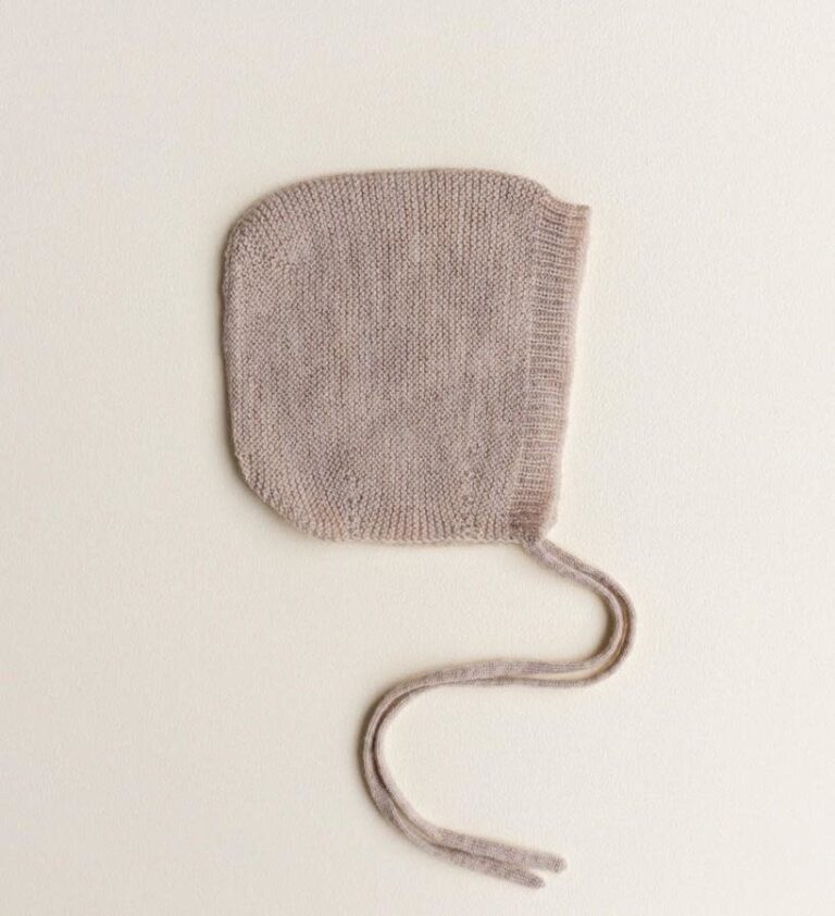 Newborn Bonnet Dolly - Sand - HVID