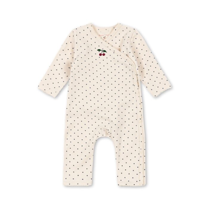 Newborn Onesie - Blue Dot - Konges Slojd Newborn Onesie - Blue Dot - Konges Slojd